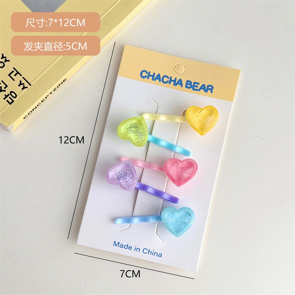 Set kẹp tóc Chacha Bear (5c)