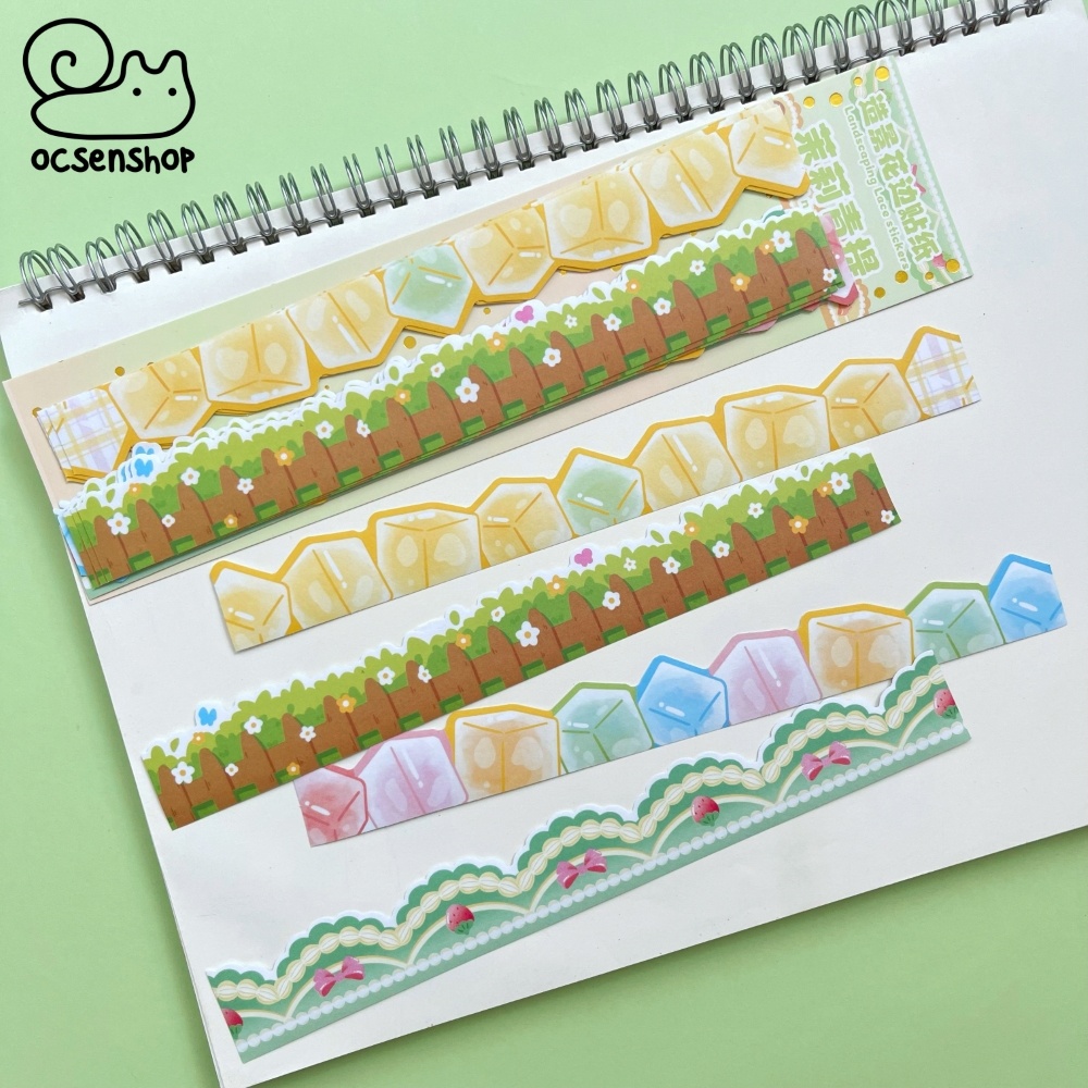 Sticker Landscaping lace (20 tấm)