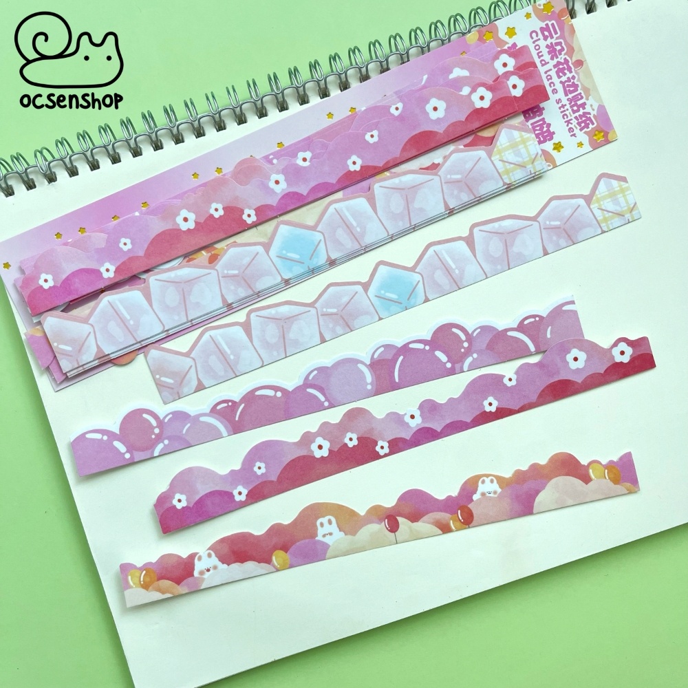 Sticker Cloud Lace (20 tấm)