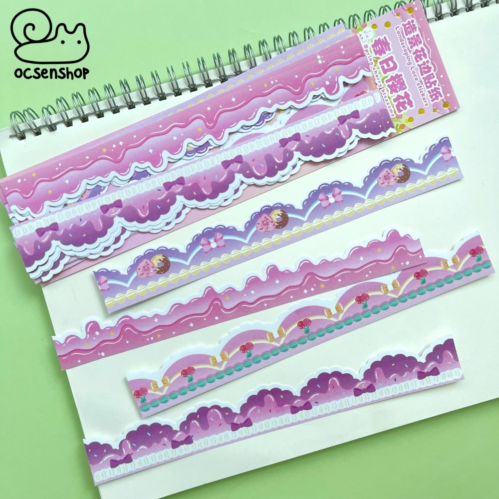 Sticker Landscaping lace (20 tấm)