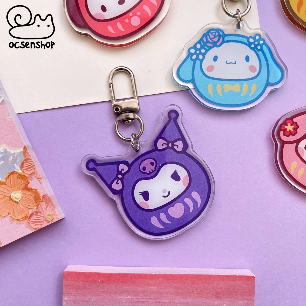 Móc trang trí Sanrio tròn