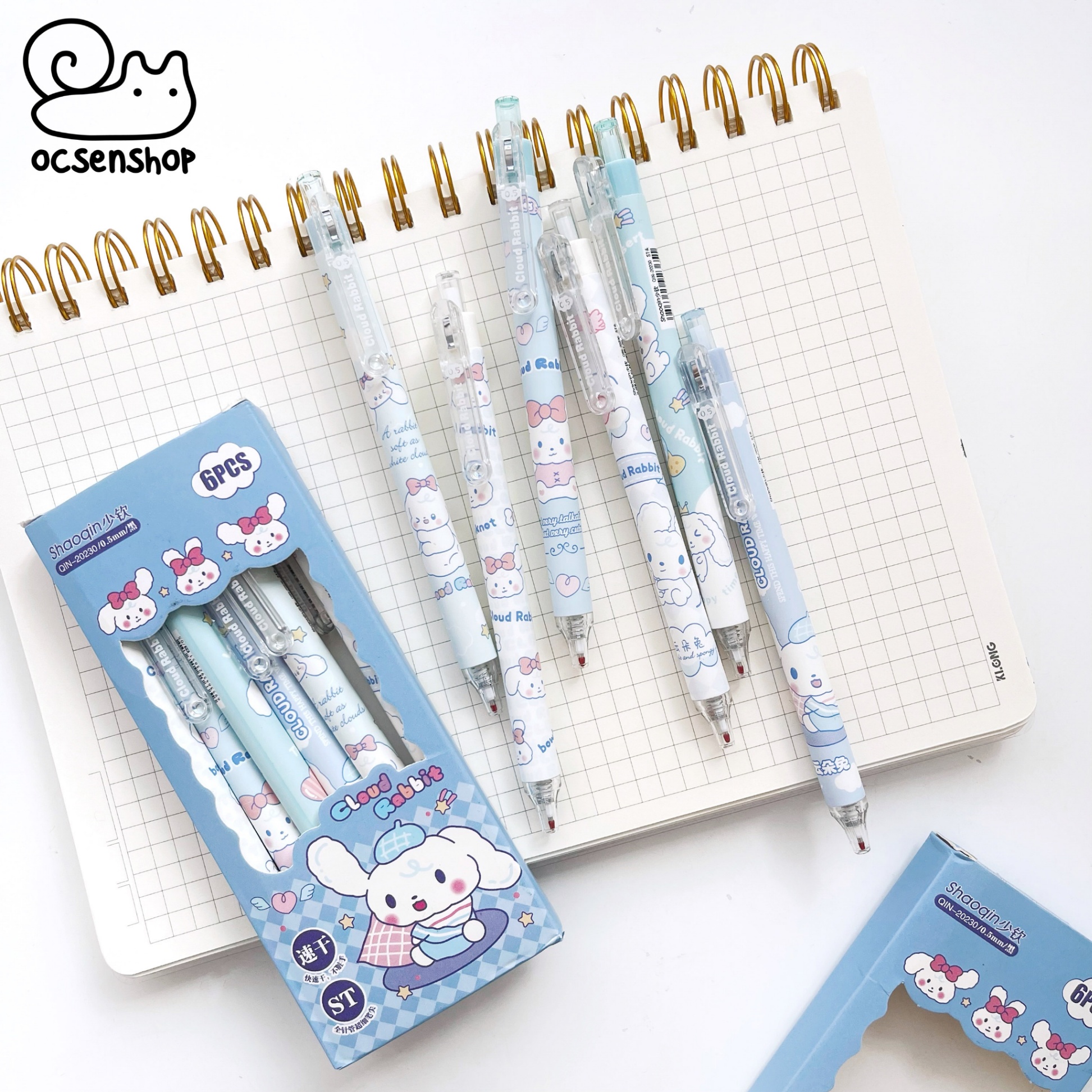 Set bút bi Cinnamoroll (6c)