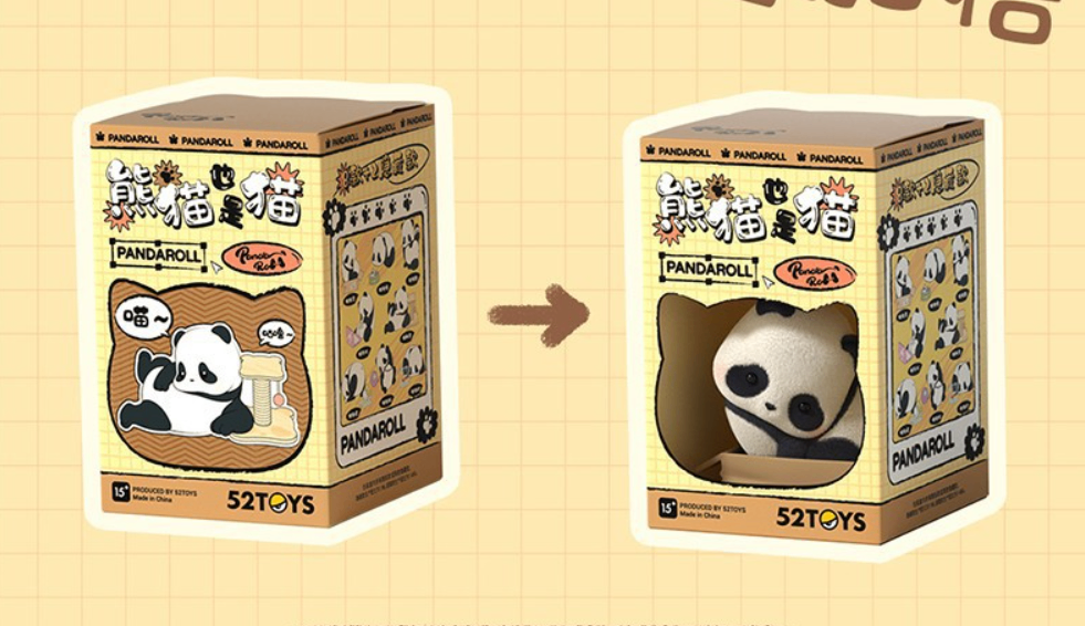 Blind box Panda Roll