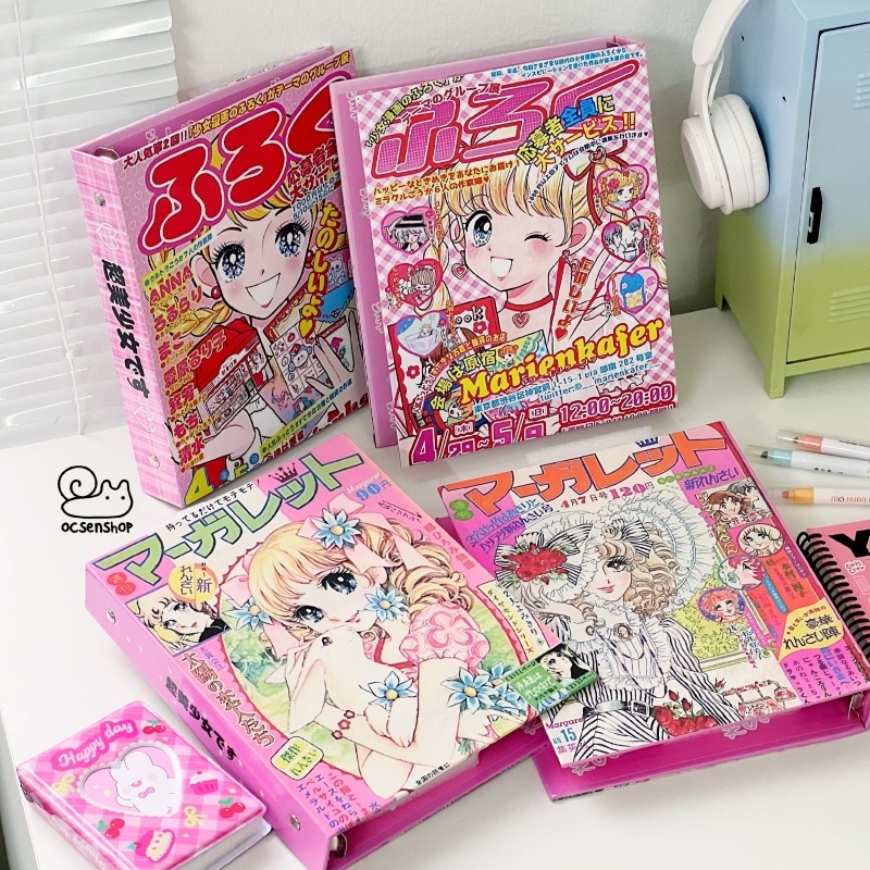 Binder cover A5 Comic Girls