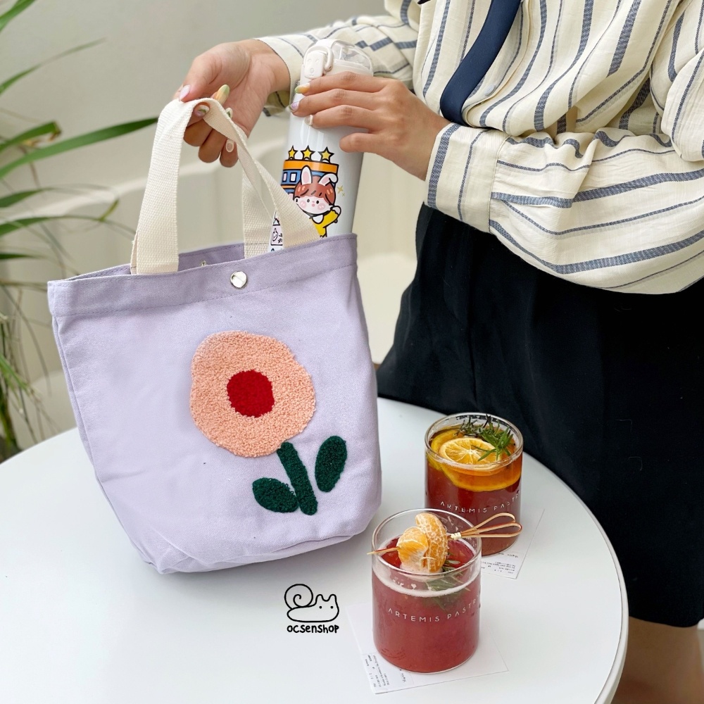 Totebag Bông hoa