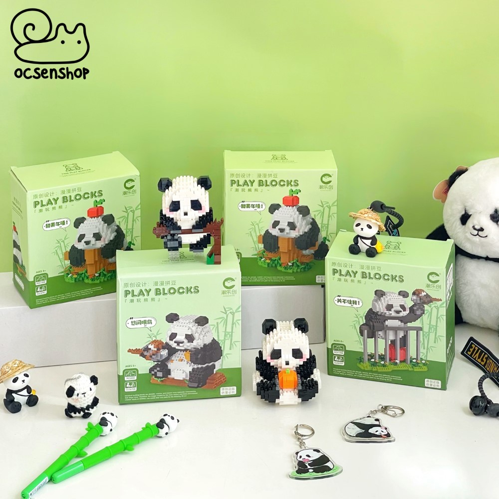 Bộ xếp hình Panda