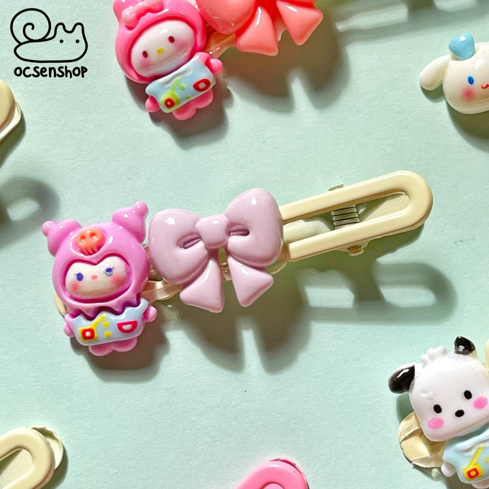 Set kẹp tóc Sanrio Nơ (2c)