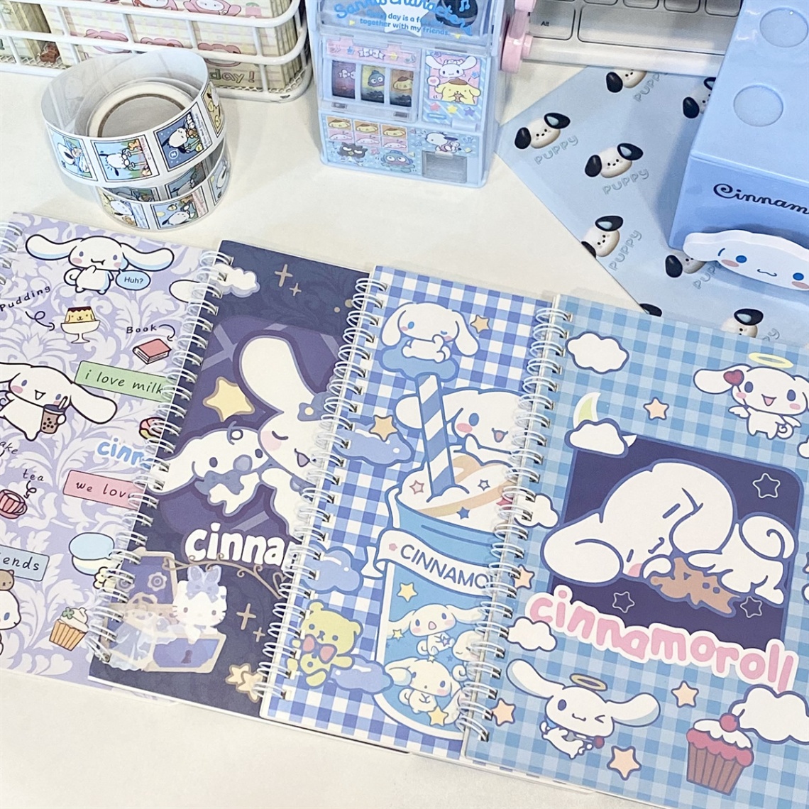 Sổ gáy xoắn A5 Cinnamoroll (60tr)