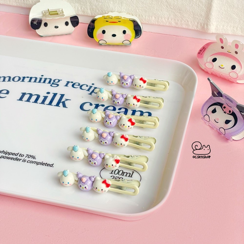 Set kep toc mat Sanrio (2c)