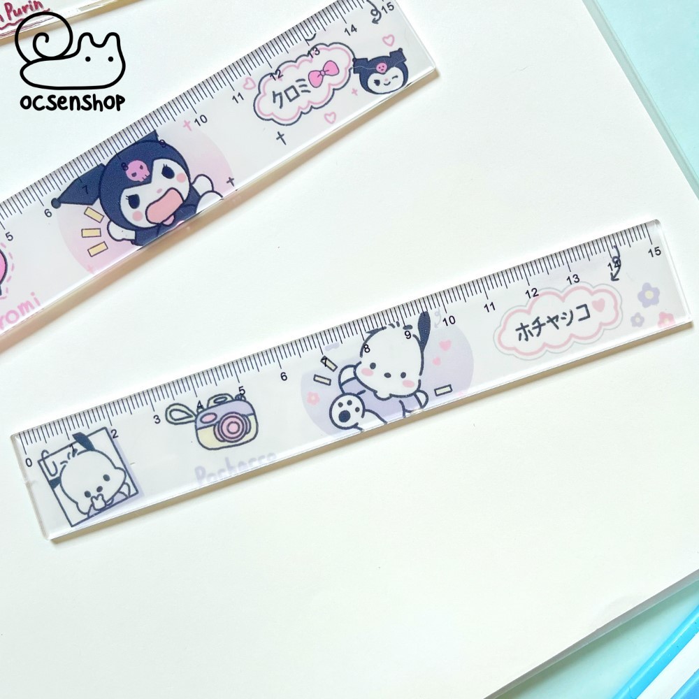 Thước kẻ Sanrio (15cm)