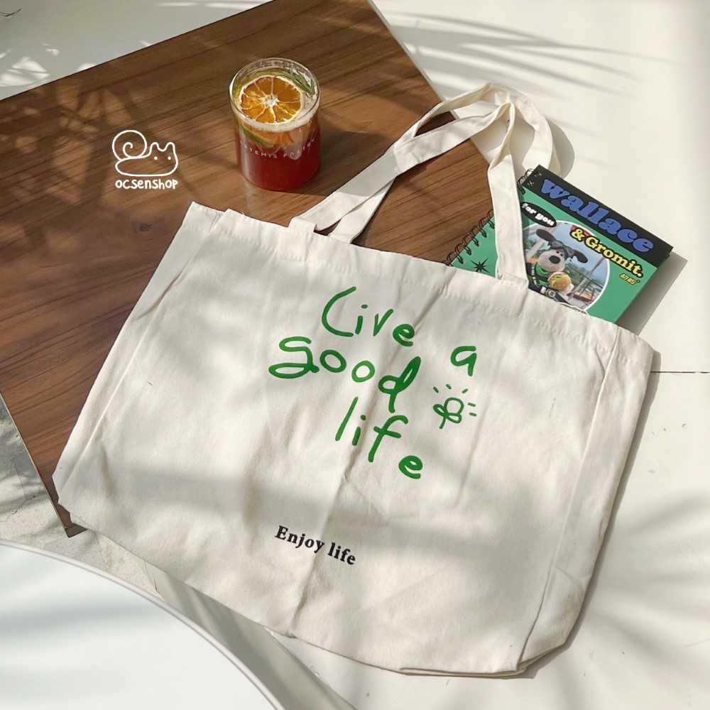 Totebag Give a good life