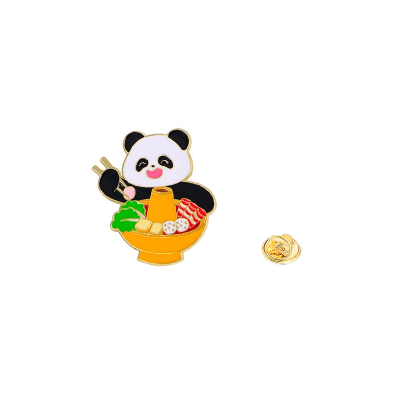 Pin cài áo Panda