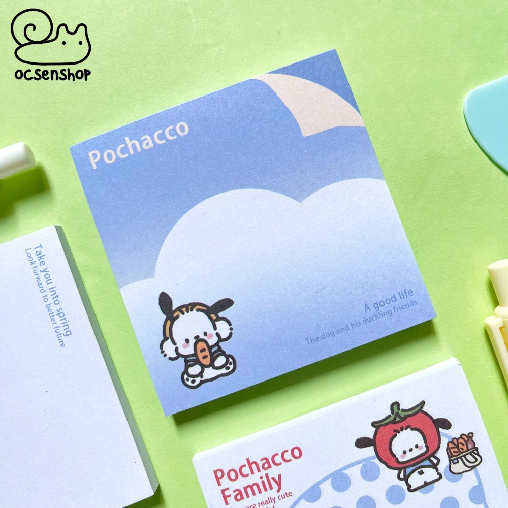 Note vuông Pochacco (7.6x7.6cm)