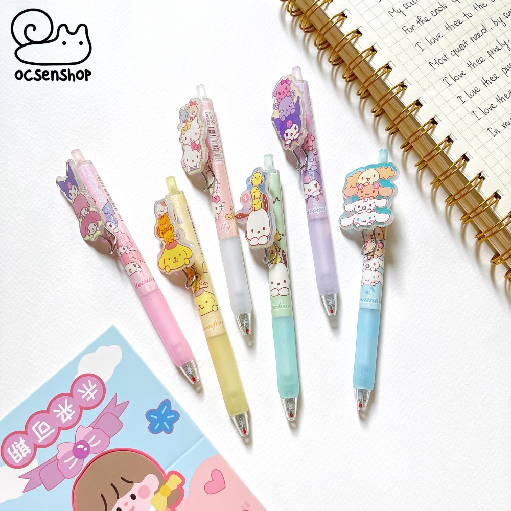 Bút bi Sanrio xếp chồng