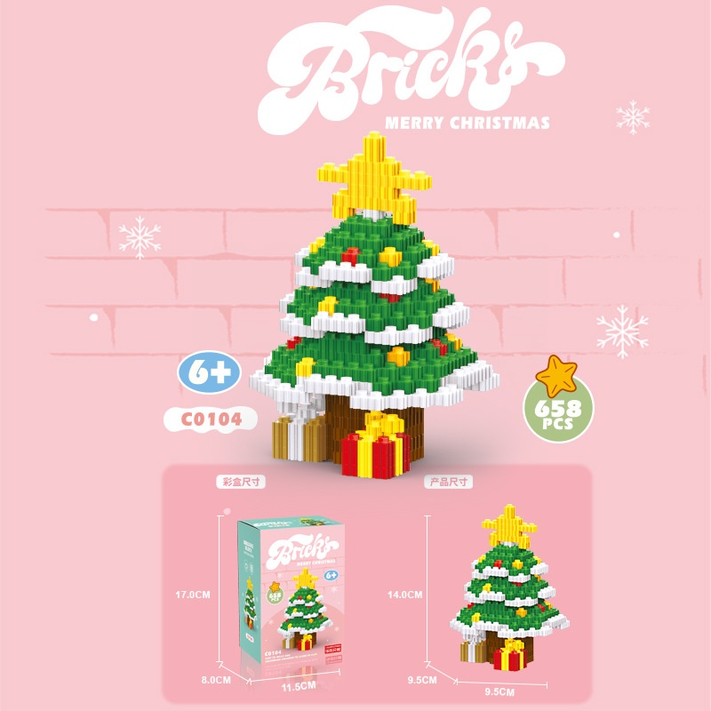 Bộ xếp hình Bricks Noel