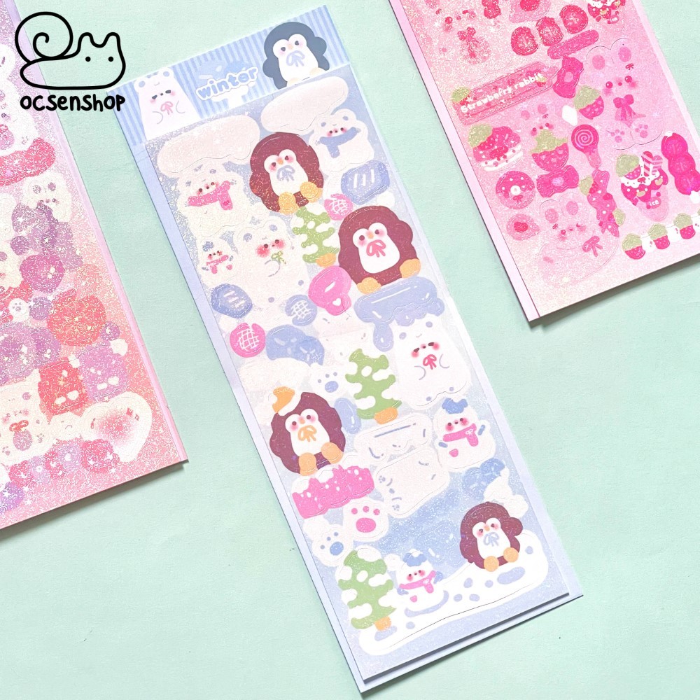 Sticker Động vật (7x19cm)