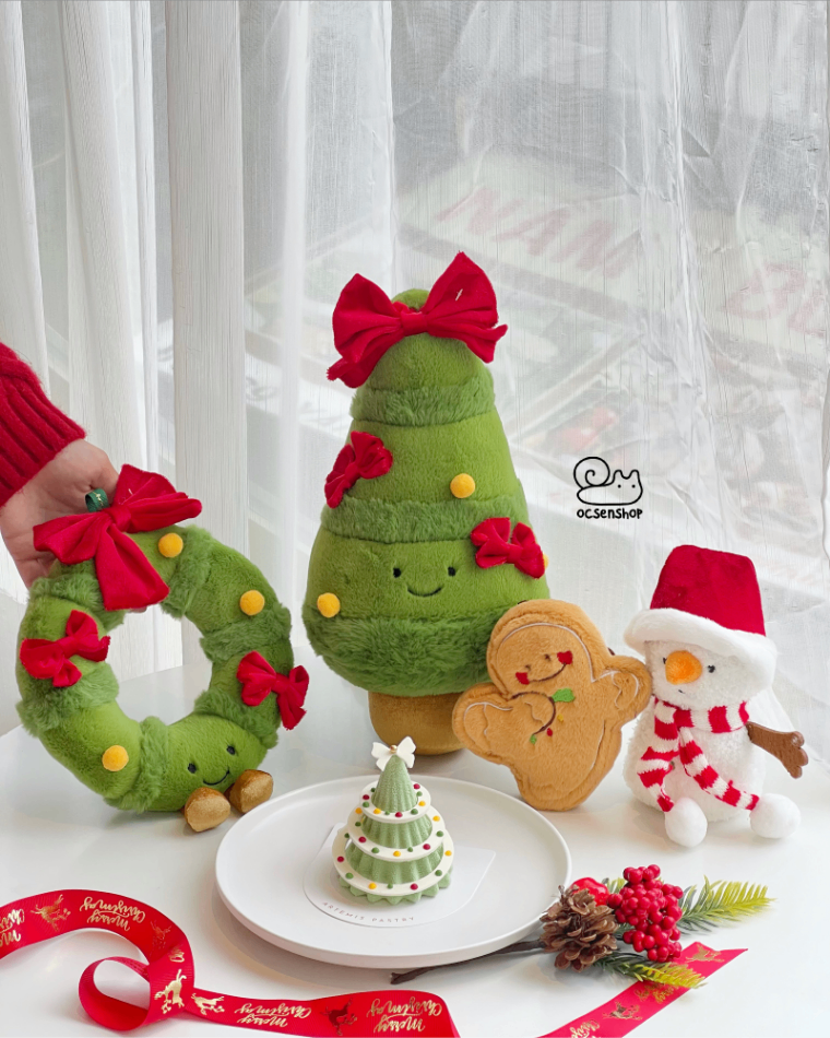 Gấu bông Noel