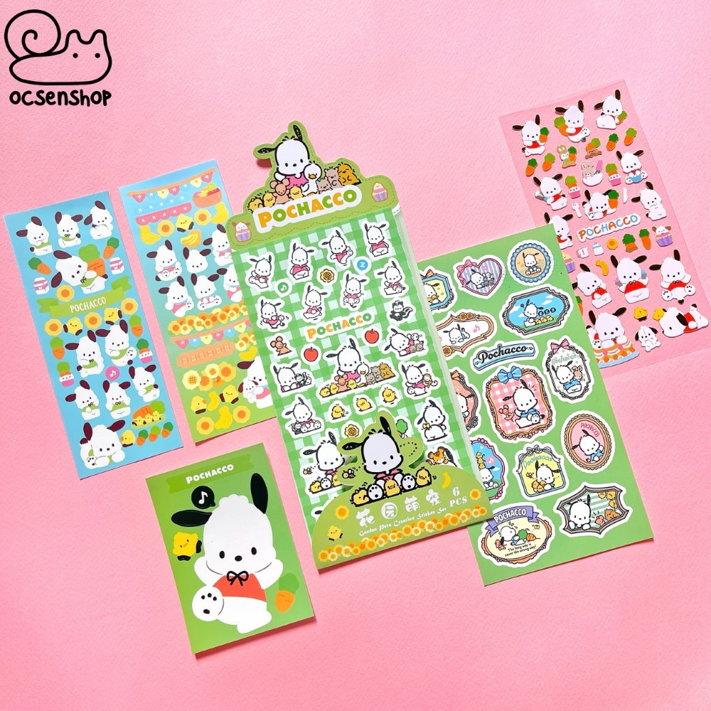 Set sticker Sanrio (6 tấm)