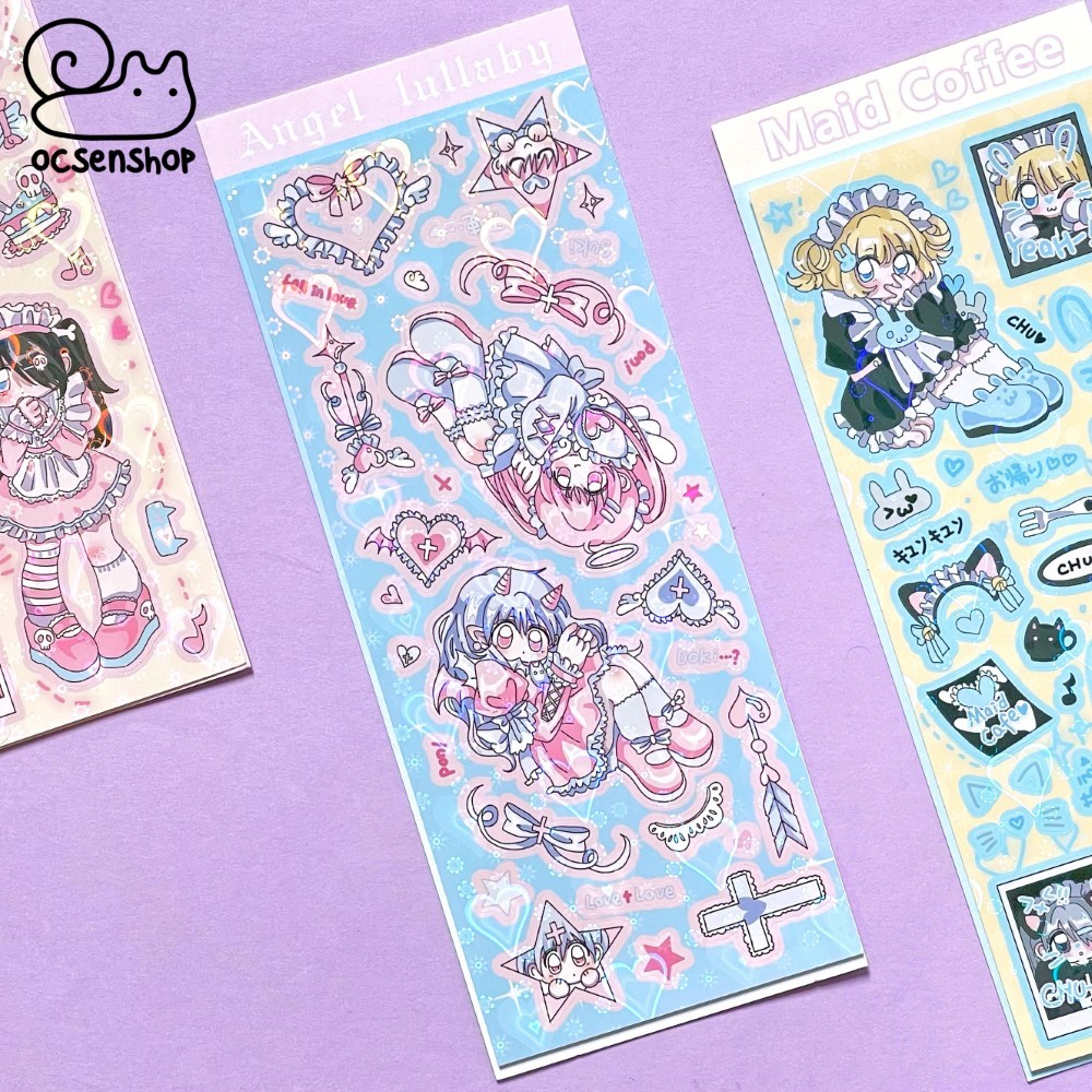 Sticker Anime (7.2x18.5cm)