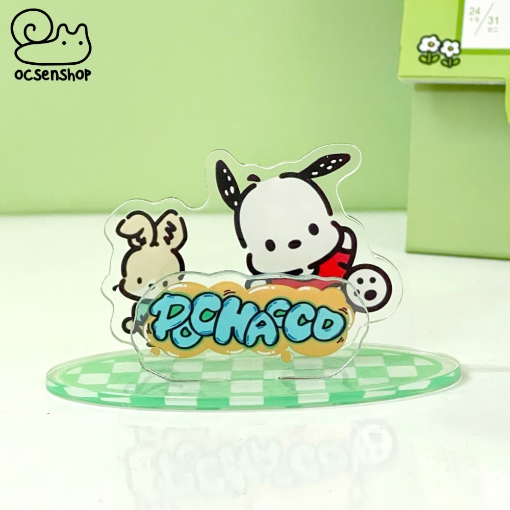 Standee Sanrio đế kẻ