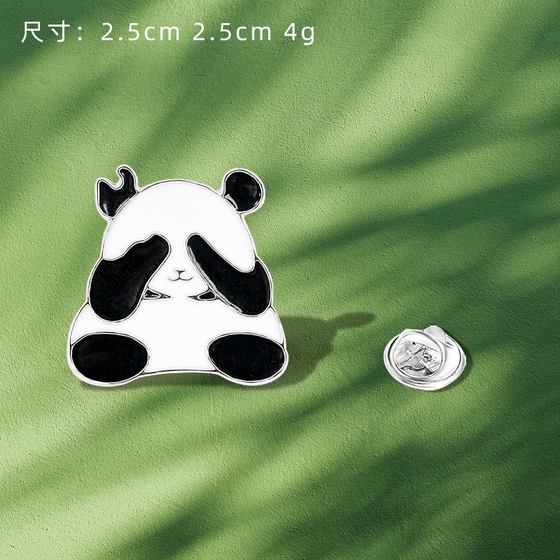 Pin cài áo Panda