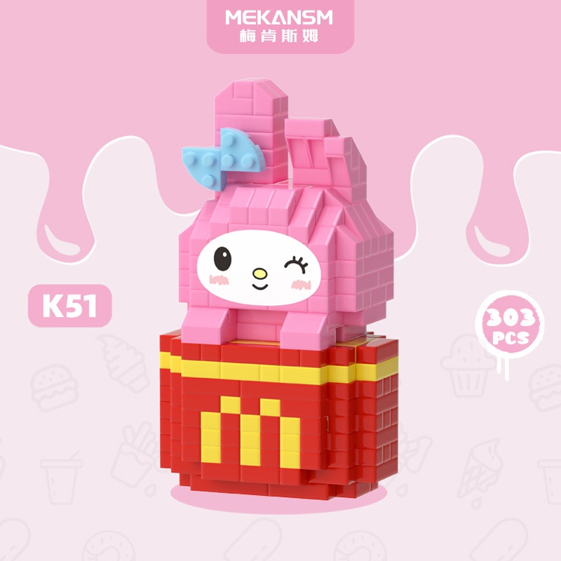 Bộ xếp hình Bricks Sanrio