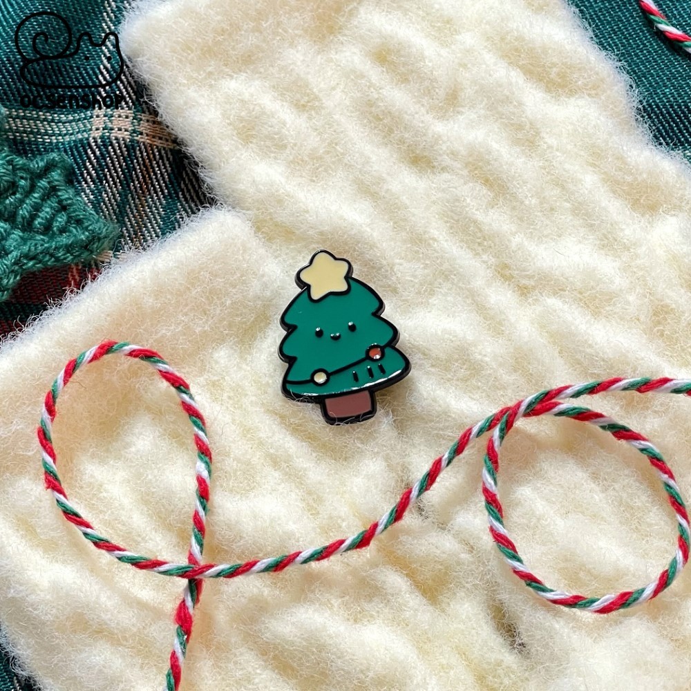 Pin cài áo Noel cartoon