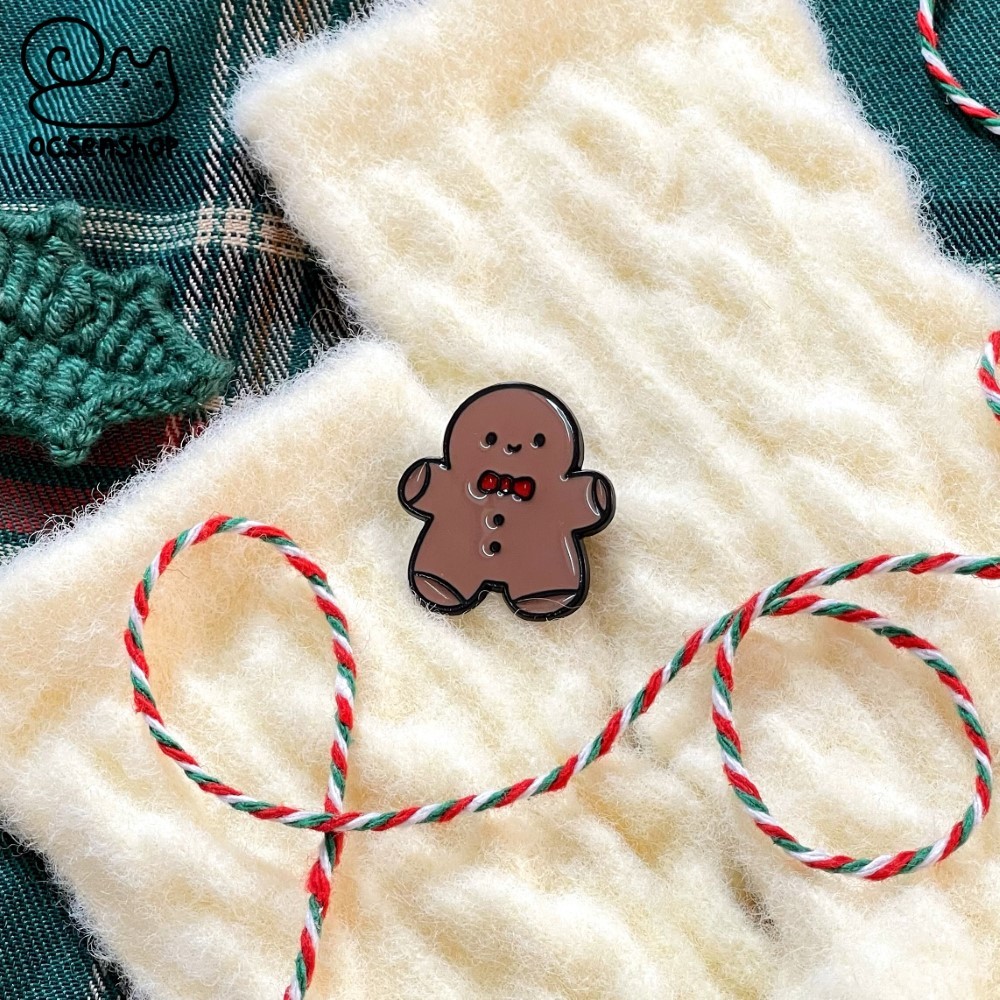 Pin cài áo Noel cartoon