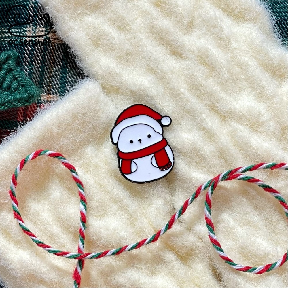 Pin cài áo Noel cartoon