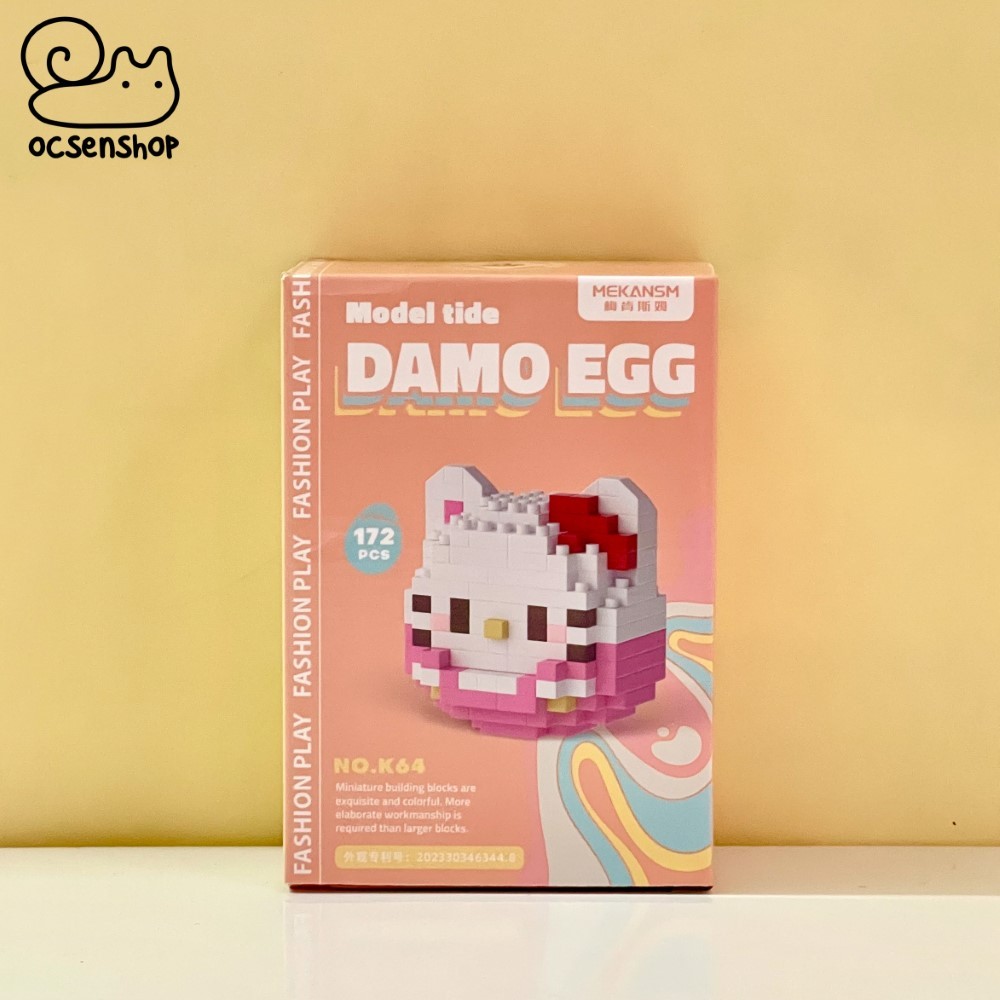 Bộ xếp hình Damo Egg