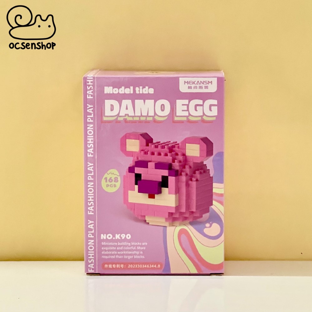 Bộ xếp hình Damo Egg