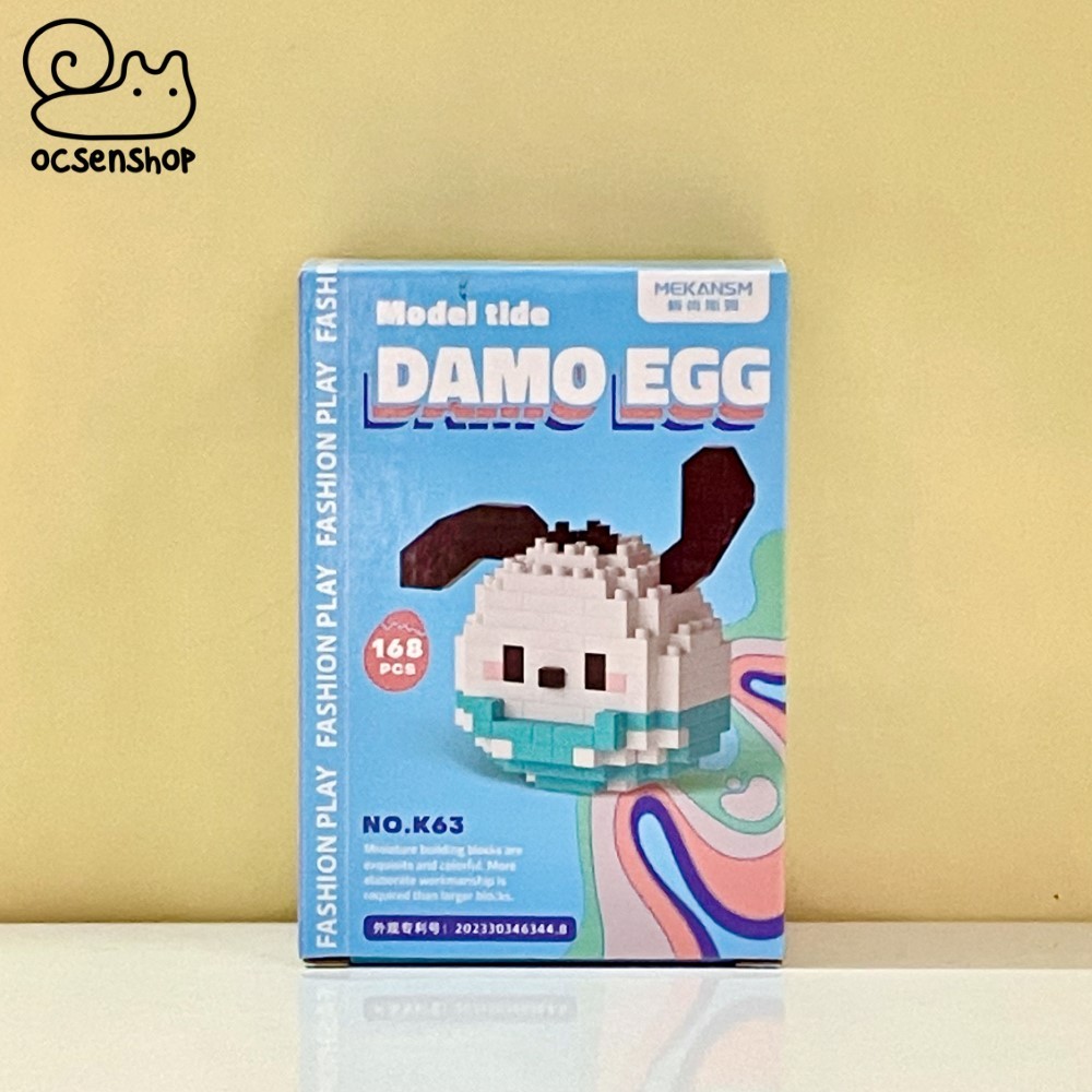 Bộ xếp hình Damo Egg