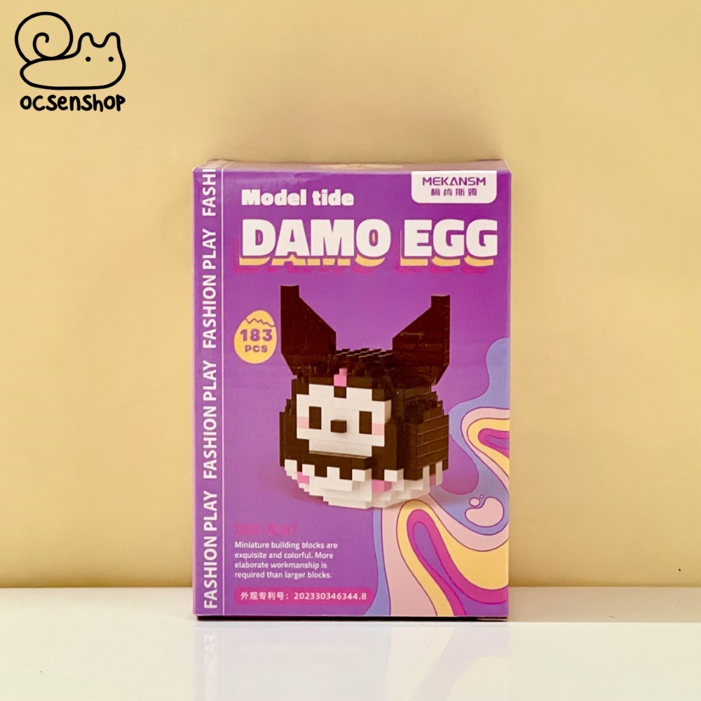 Bộ xếp hình Damo Egg