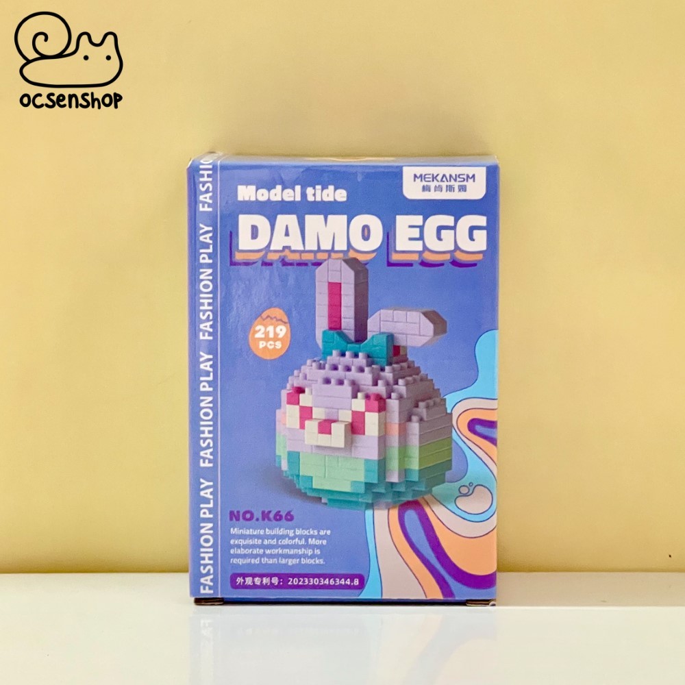 Bộ xếp hình Damo Egg