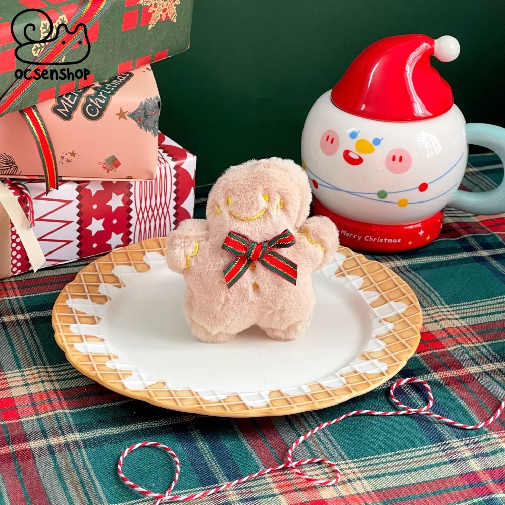 Móc khóa bông Noel (10cm)