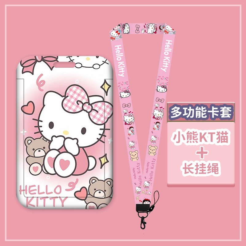 Card holder kèm dây Sanrio