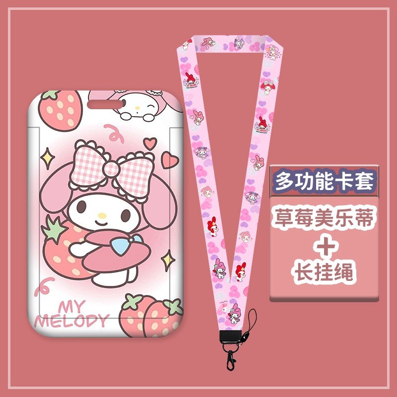 Card holder kèm dây Sanrio