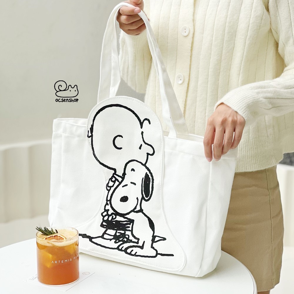 Totebag vải Snoopy