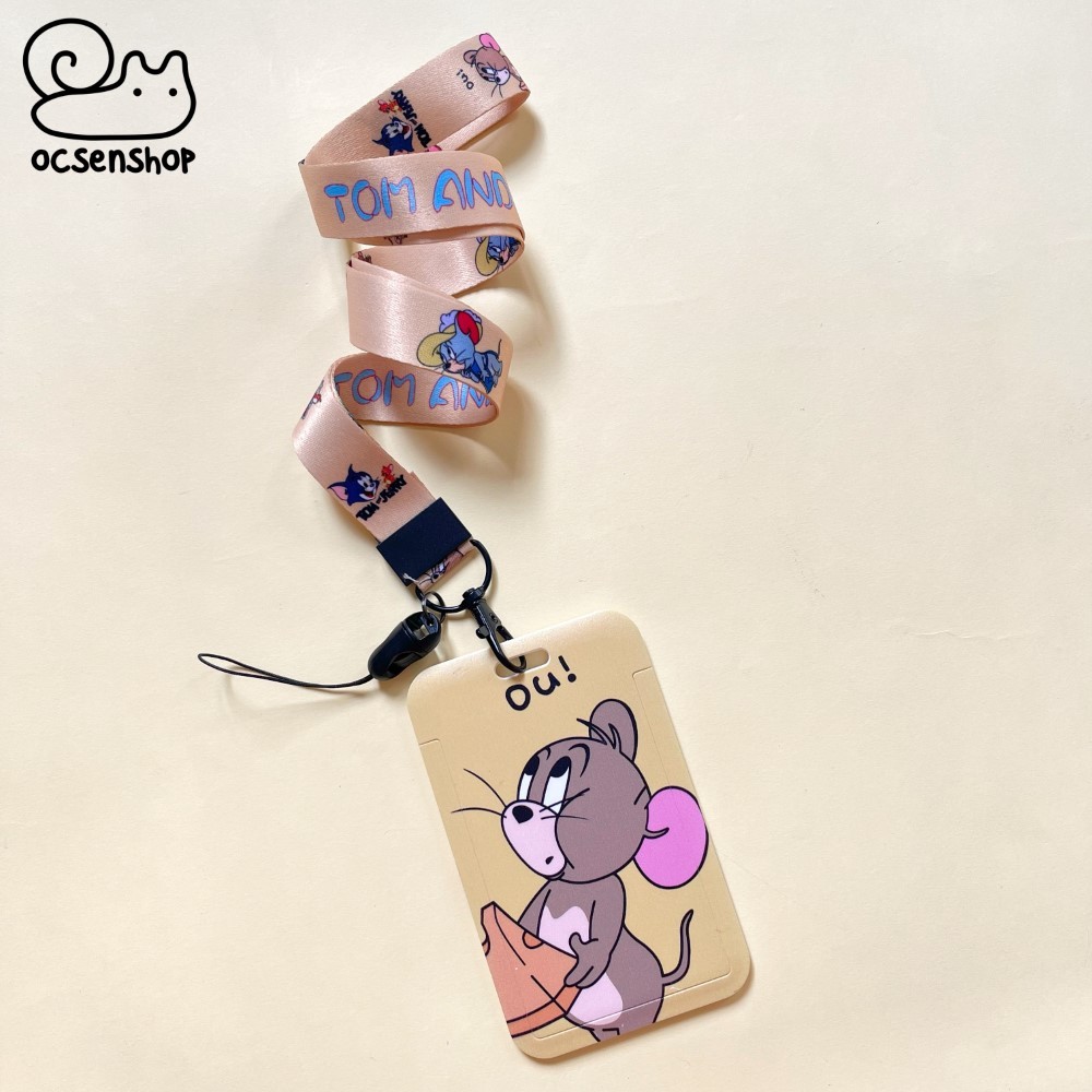 Card holder kèm dây Tom&Jerry