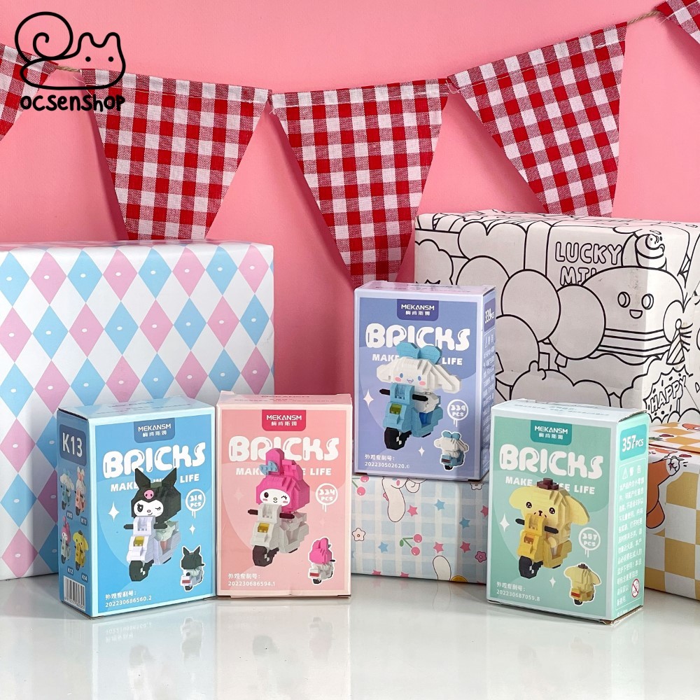 Bộ xếp hình Bricks Sanrio