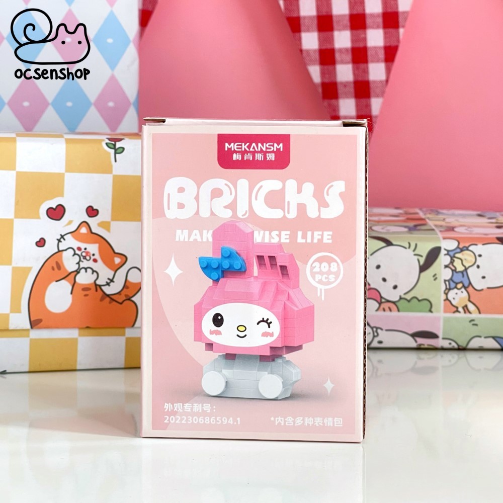 Bộ xếp hình Bricks Sanrio