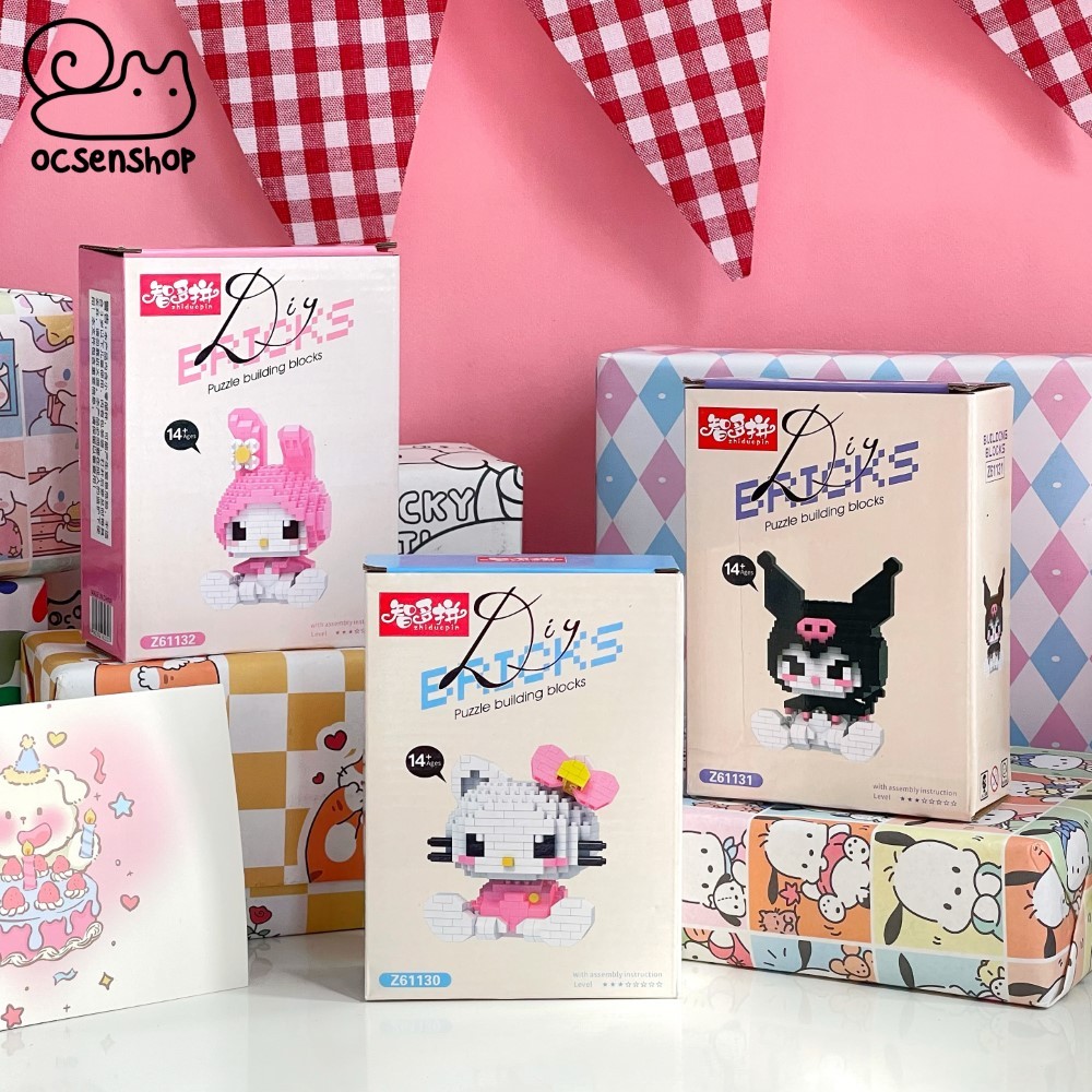 Bộ xếp hình Bricks Sanrio