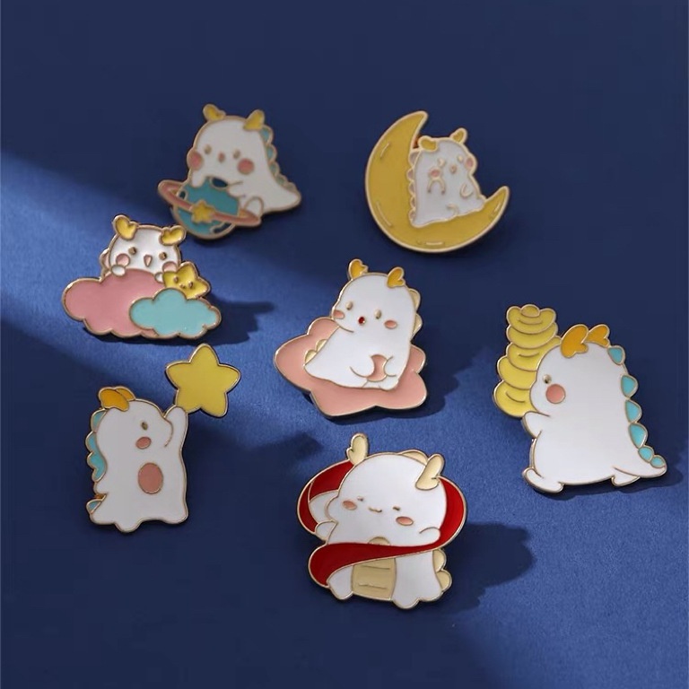 Pin cài áo Rồng