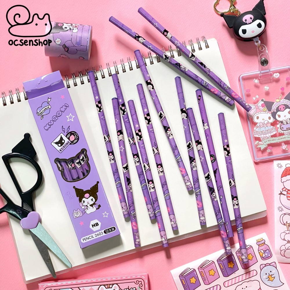 Set bút chì Sanrio (12c)