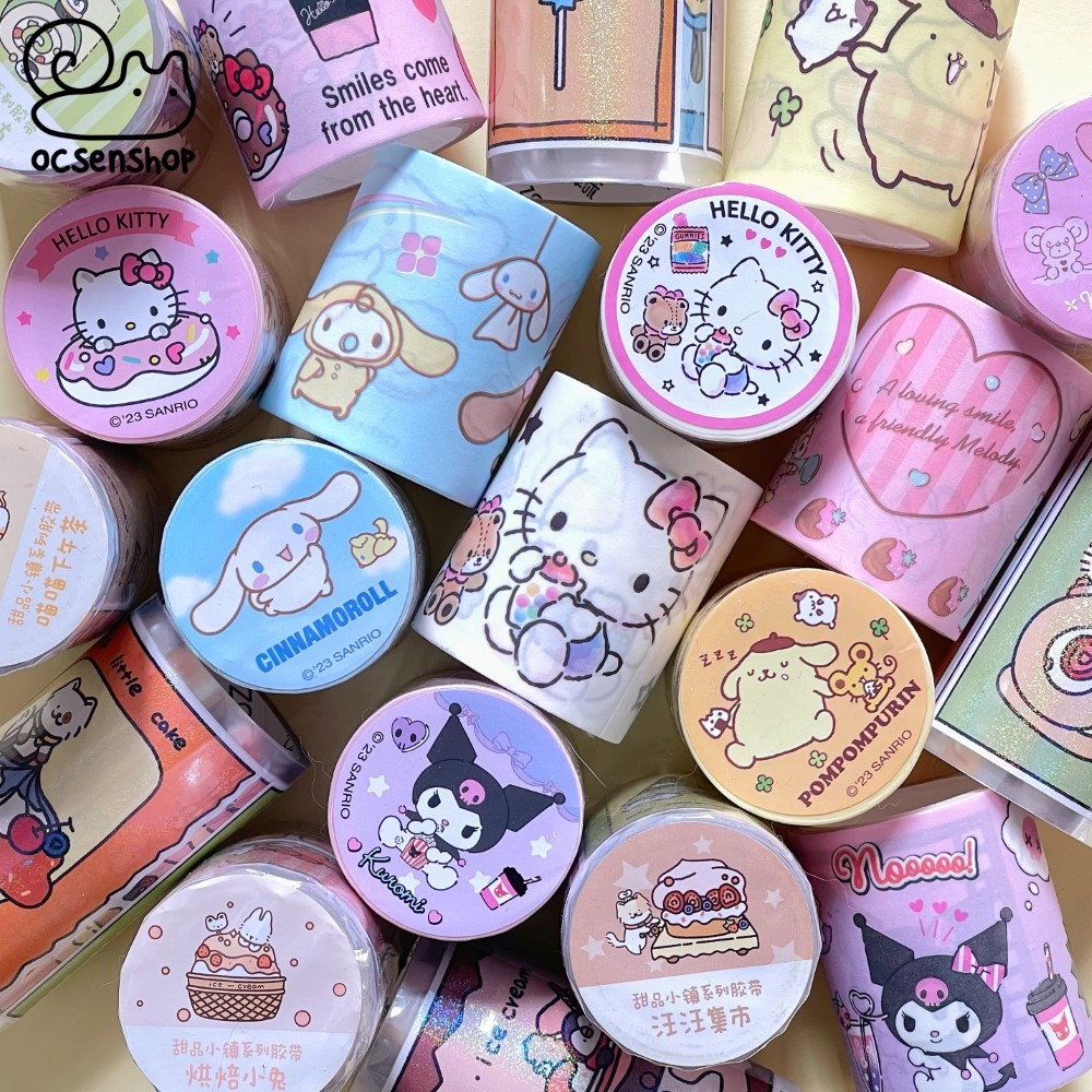 Washitape Sanrio characters