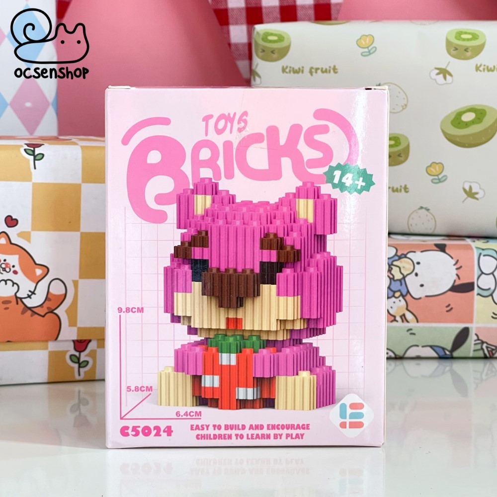 Bricks Lotso Pattern Bộ xếp hình Bricks Lotso