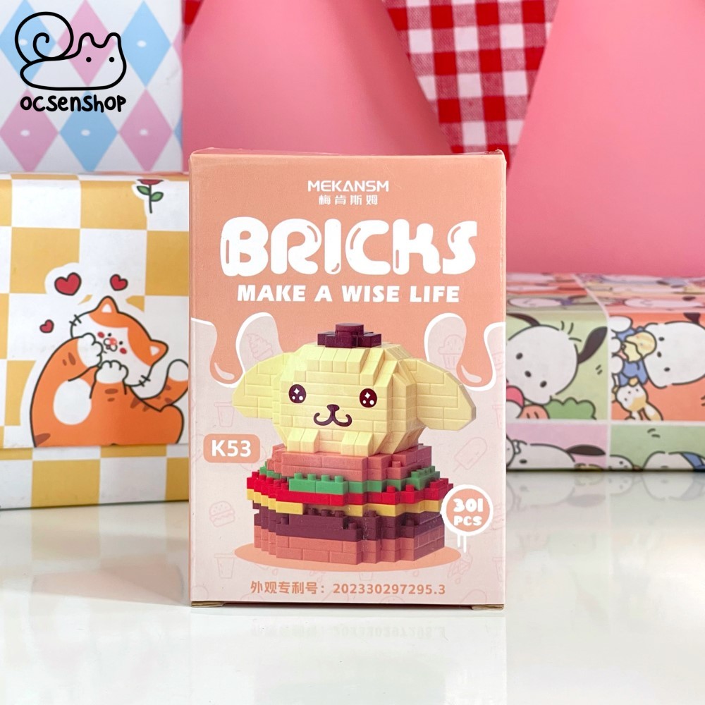 Bộ xếp hình Bricks Sanrio