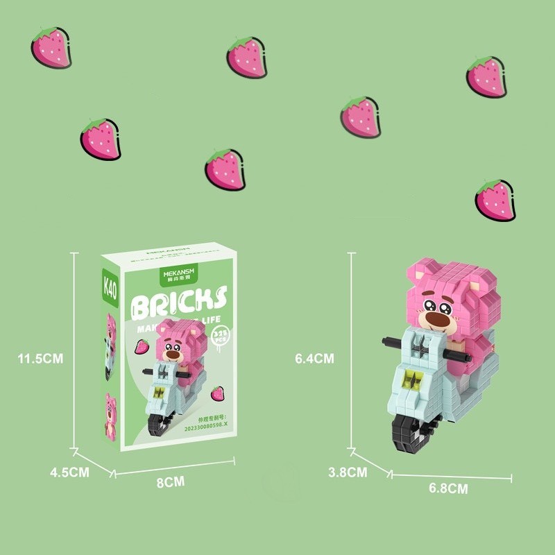 Bộ xếp hình Bricks Lotso