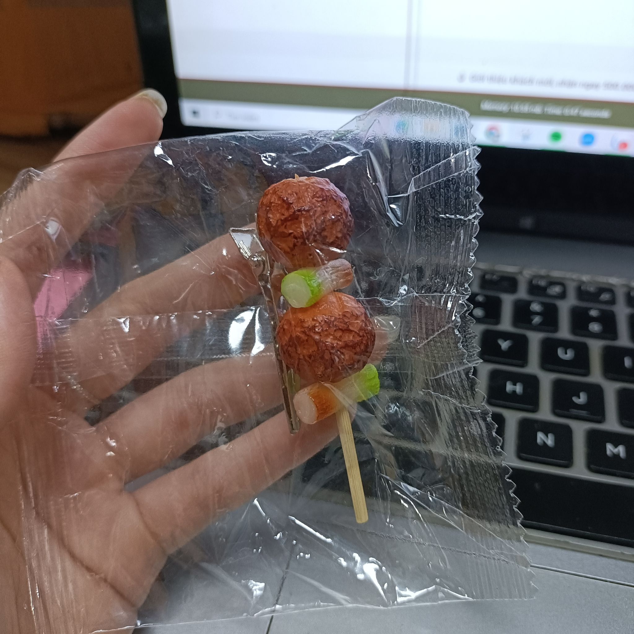 Kẹp tóc Đồ ăn