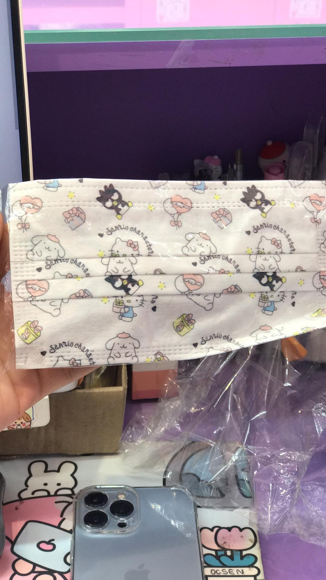 Set khẩu trang Sanrio (10c)